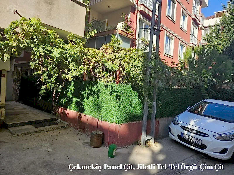 Çekmeköy Panel Çit, Jiletli Tel-Tel Örgü-Çim Çit