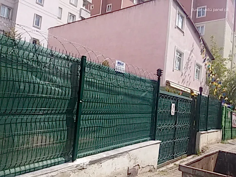 duvar üstü panel çit
