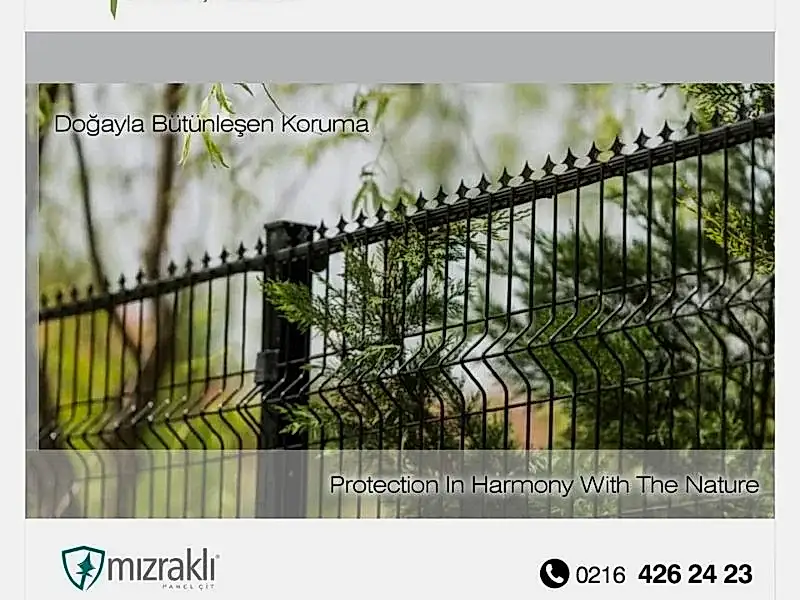 mızraklı panel çit