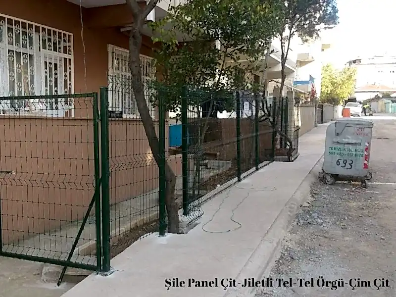 Şile Panel Çit-Jiletli Tel-Tel Örgü-Çim Çit