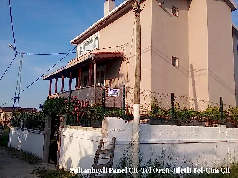 Sultanbeyli Panel Çit-Tel Örgü-Jiletli Tel-Çim Çit