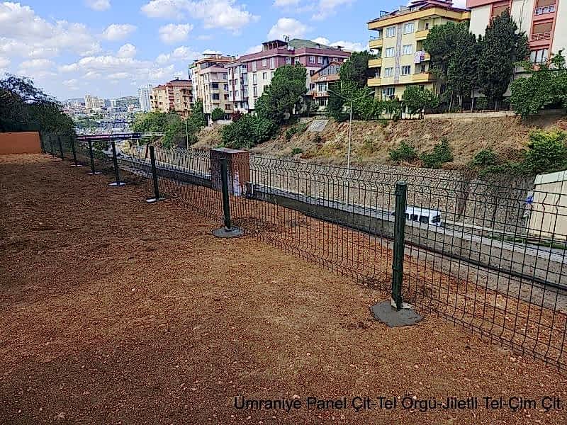 ümraniye panel çit-tel örgü